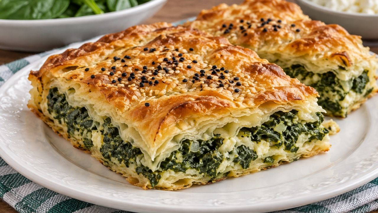 Çıtır çıtır, içi bol harçlı: Ispanaklı Selanik böreği tarifi
