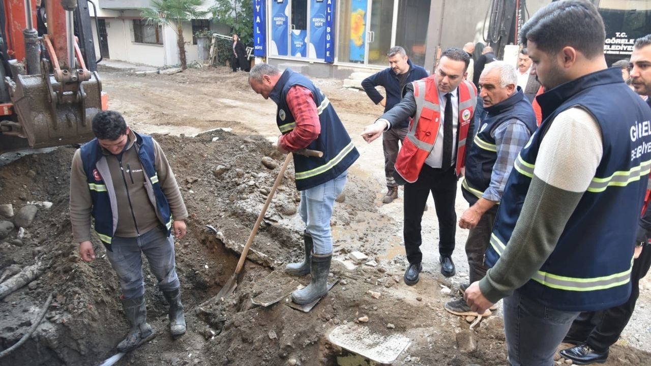Görele Belediyesi'nden Kumyalı Mahallesi’ne hizmet hamlesi