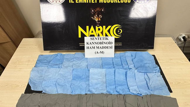 Peçeteye emdirip yolcu otobüsüyle taşıdılar: 