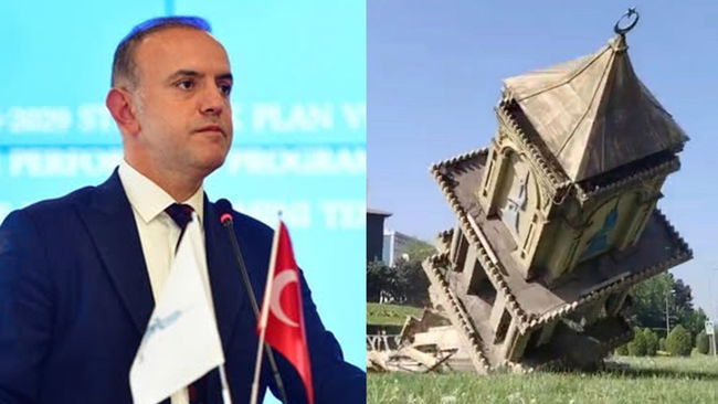 Yeğin'den 'anıt' açıklaması: 'Tüm sorumluluk benim'