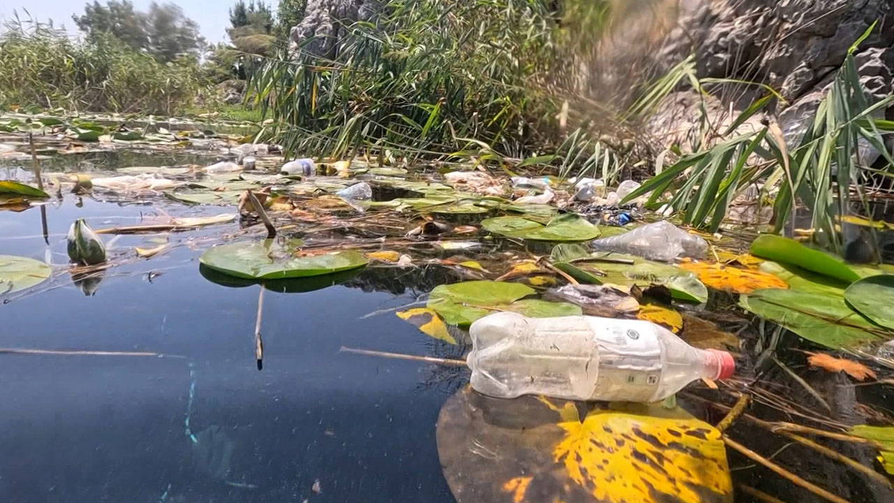 Antalya'nın içme suyu kaynağında çöp alarmı
