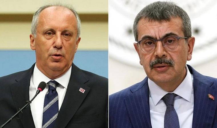 Muharrem İnce'den Yusuf Tekin'e: Önce okullara sabun koy