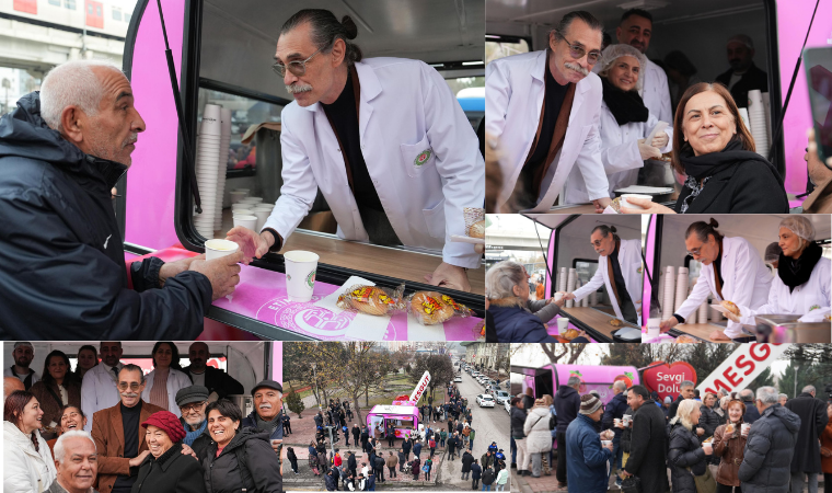 Etimesgut Belediyesinden ikram karavanları: İlk çorba Beşikçioğlu'nun elinden