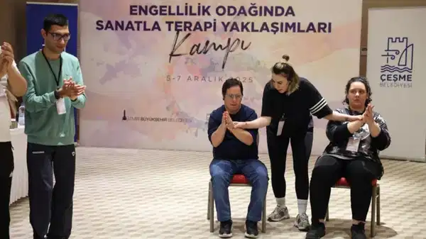 Çeşme’de engellilik odağında sanatla terapi yaklaşımları kampı 