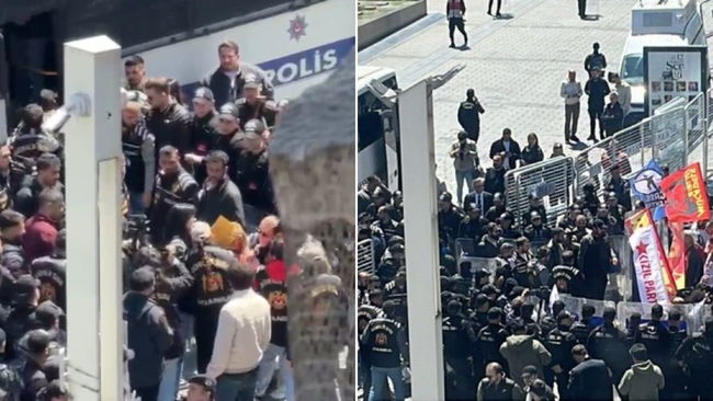 Taksim'de 1 Mayıs anması: Gözaltılar var