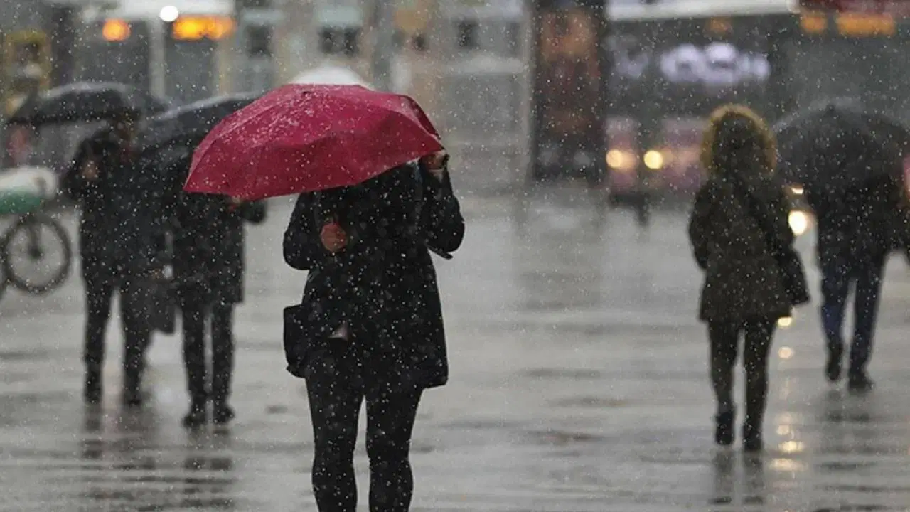 Kuvvetli sağanak ve kar yağışı alarmı!