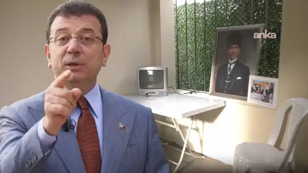 Ekrem İmamoğlu'nun hücresinin bir örneği Silivri'de sergileniyor