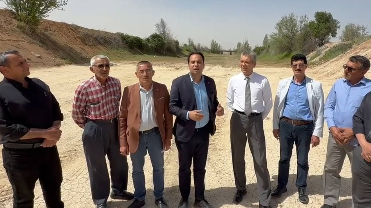 Konya'da çiftçinin 'su' isyanı: '4 yıldır bir kürek beton atılmadı'