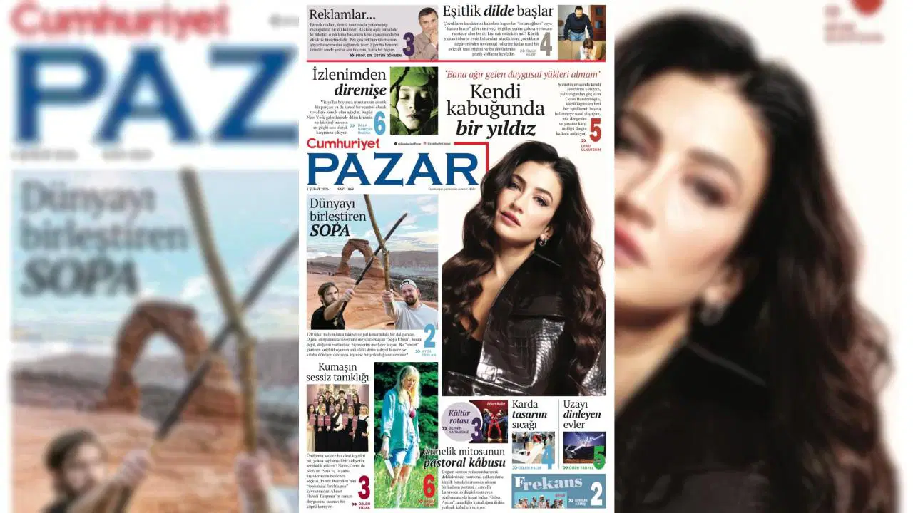 Cumhuriyet Pazar bu hafta da dopdolu!