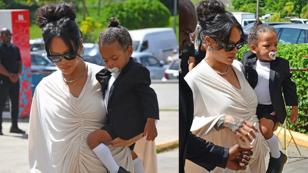 Rihanna nahm an der Beerdigung ihres Vaters Ronald Fenty in Barbados teil