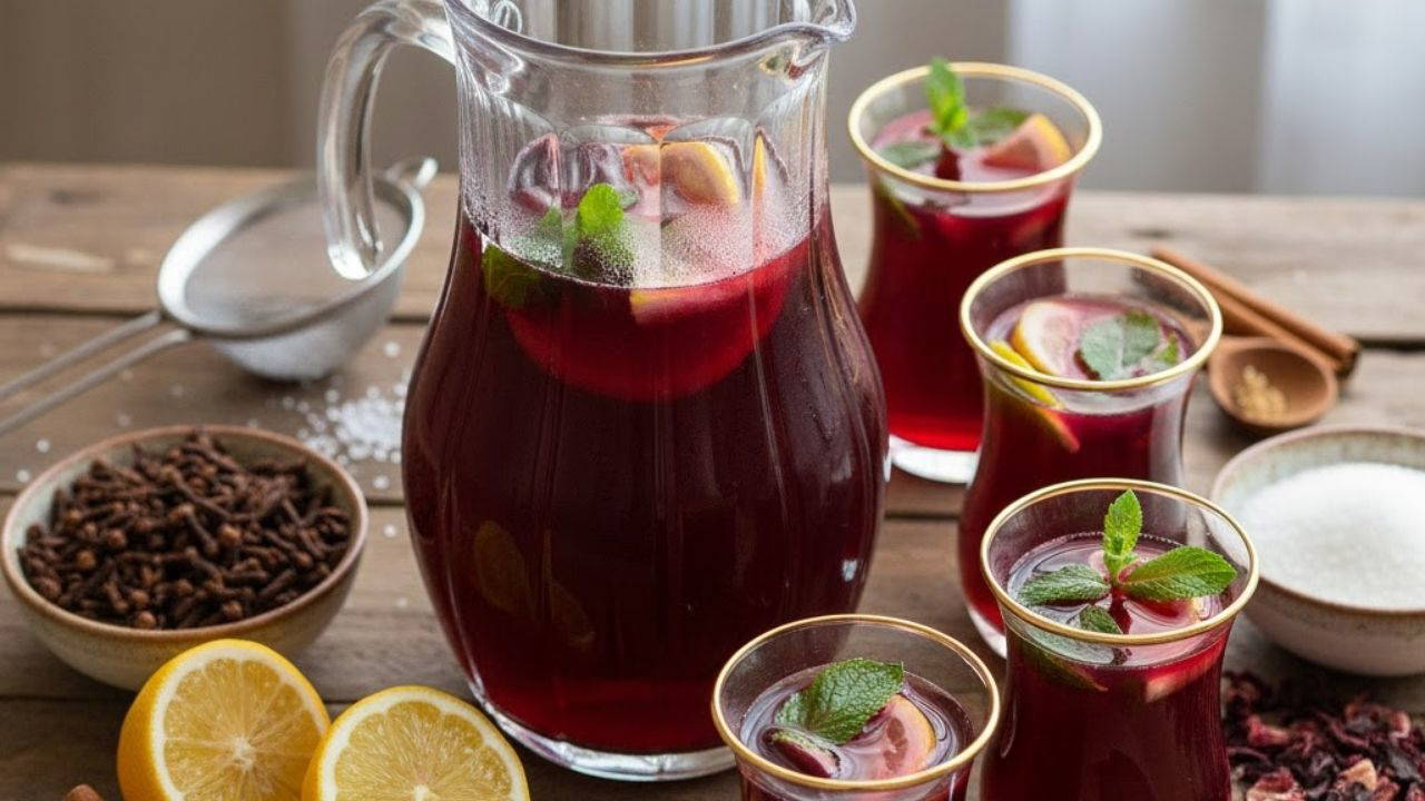 İftar sofralarına ferah bir dokunuş: Sofralarınızı taçlandıracak 5 Ramazan şerbeti tarifi