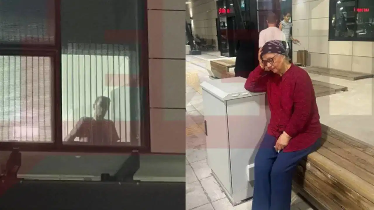 Murat Çalık hastanenin mahkumlar koğuşu penceresinde, annesi nöbette!