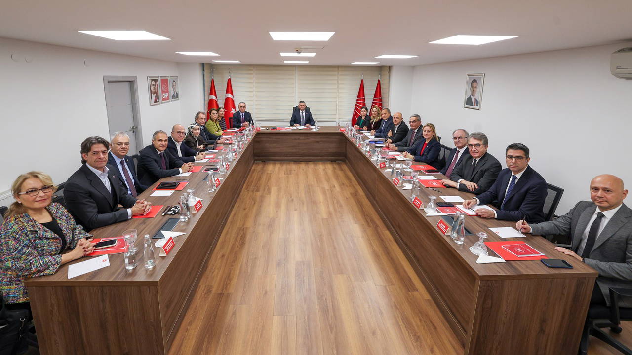 Özgür Özel, CAO toplantısına başkanlık etti