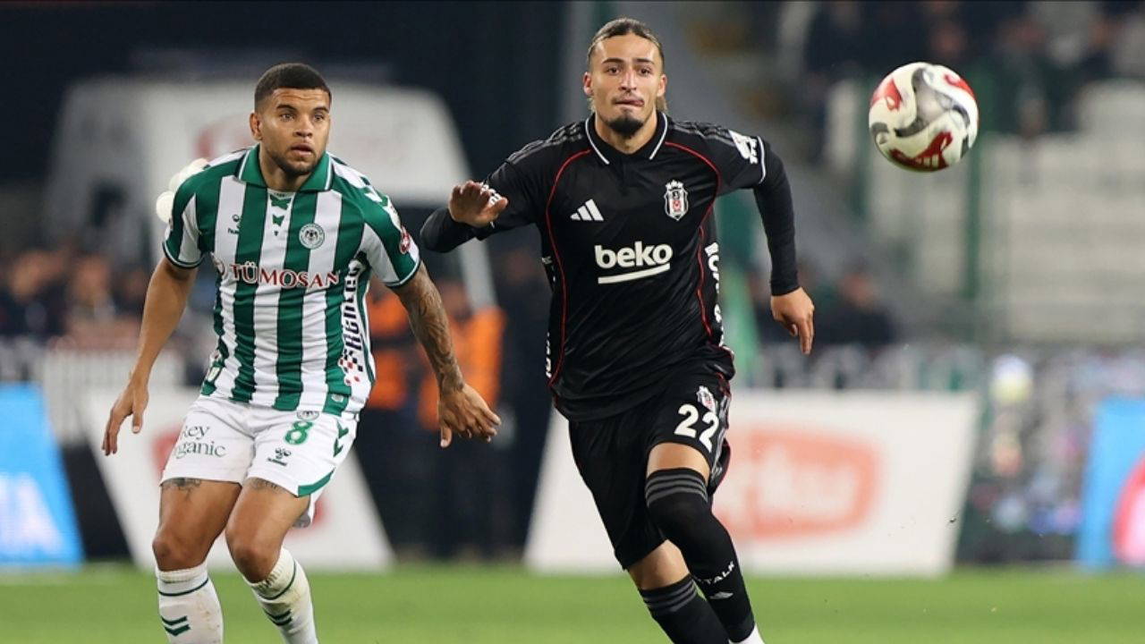 Beşiktaş ile Konyaspor, PFDK'ye sevk edildi