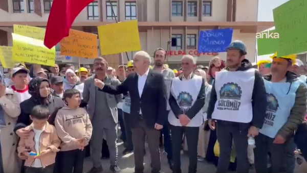 Doruk Maden işçileri Ankara yürüyüşünde... CHP Manisa Milletvekili Bakırlıoğlu: 'TMSF’nin burayı doğru düzgün bir şirkete devretmesi gerekiyordu'