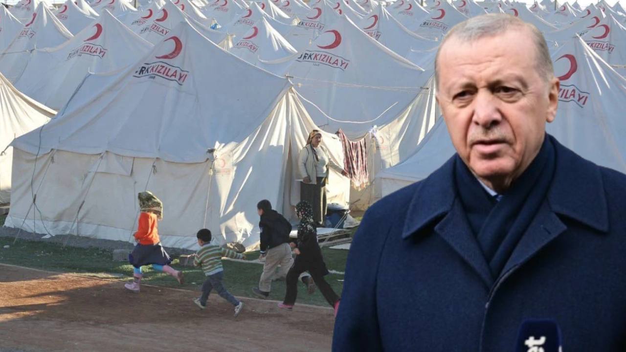 Depremde çadır ve gıda satmışlardı: Erdoğan'dan bi