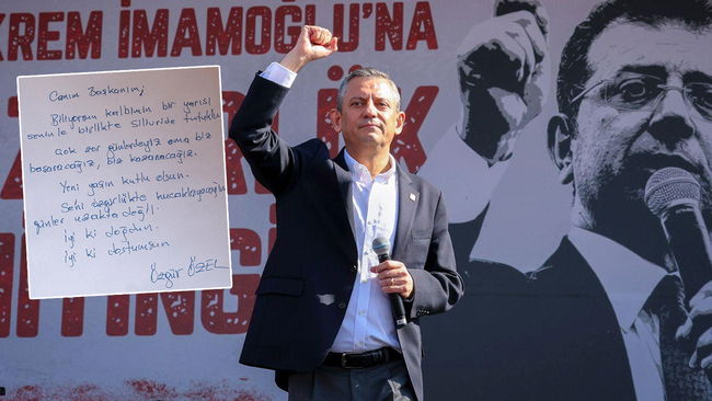 Özgür Özel'den Silivri'ye not