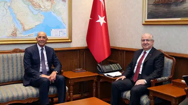 3 günde 3. görüşme: ABD'nin Ankara Büyükelçisi Tom Barrack, bu kez Milli Savunma Bakanı Yaşar Güler ile bir araya geldi
