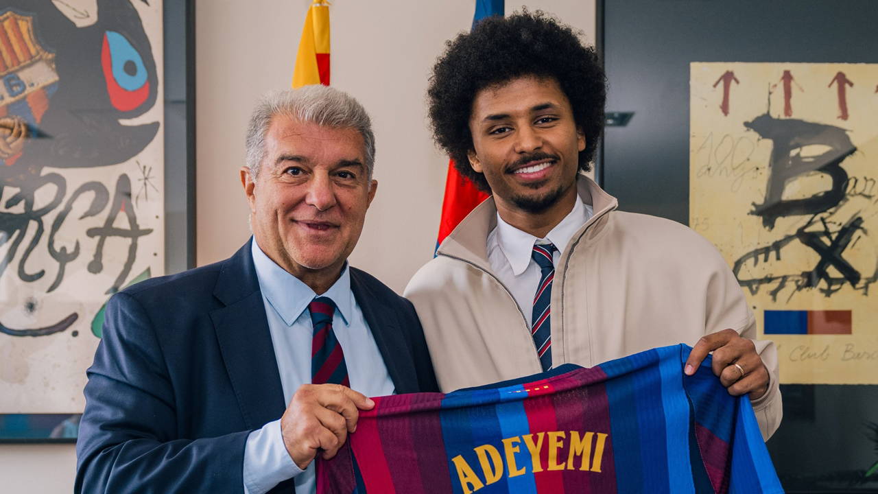 Barcelona'da Karim Adeyemi'den 5 yıllık imza