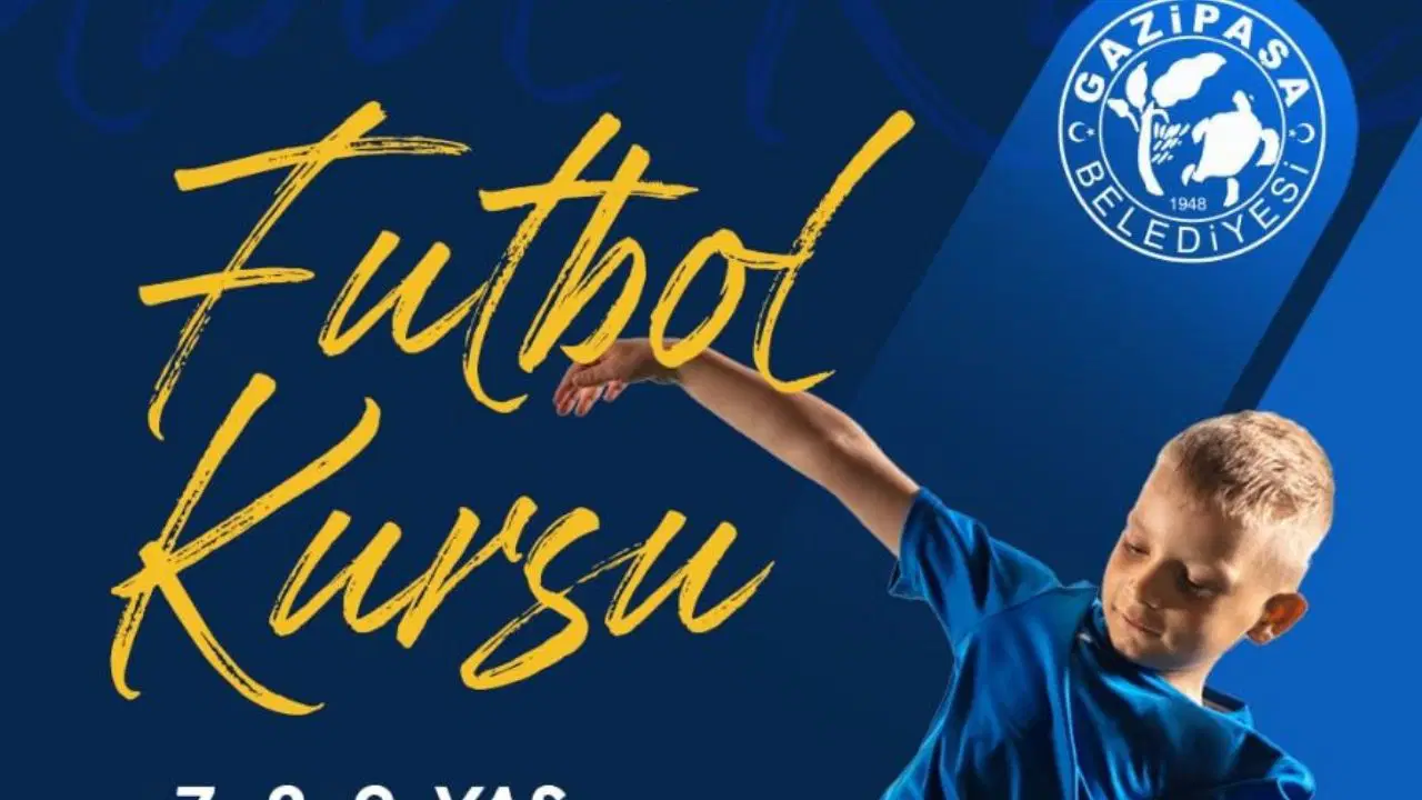 Gazipaşa’da ücretsiz futbol kursları başlıyor