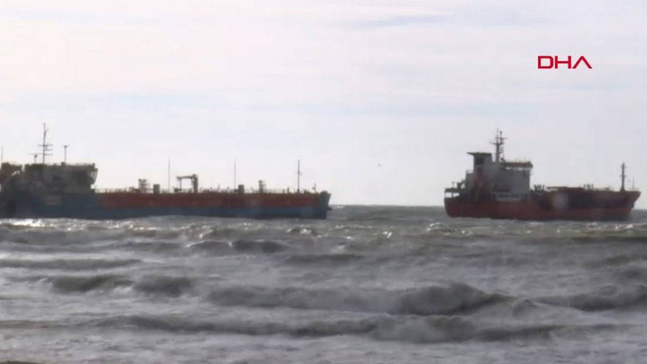 Son Dakika... Bakırköy açıklarında iki tankerden acil durum çağrısı!