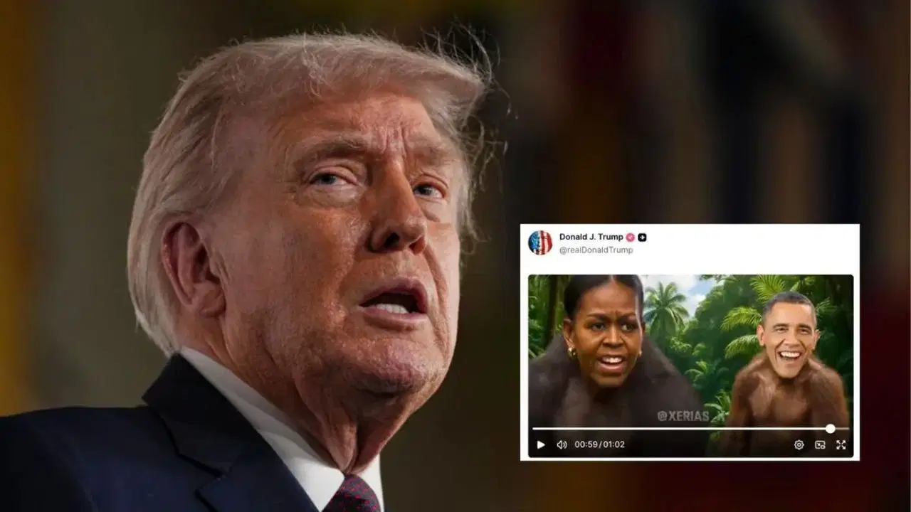 Trump’ın paylaşımı tepki çekti, Obama konuştu: Siyaset, palyaço gösterisine döndü