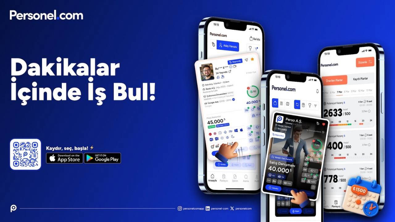 Personel.com esnek çalışma ihtiyacına yeni bir çözüm sunuyor