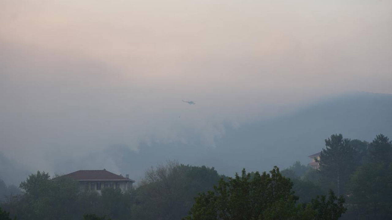 Kastamonu'da orman yangını 2. gününde