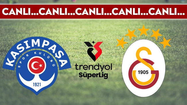 Kasımpaşa'da ilk 11'ler açıklandı