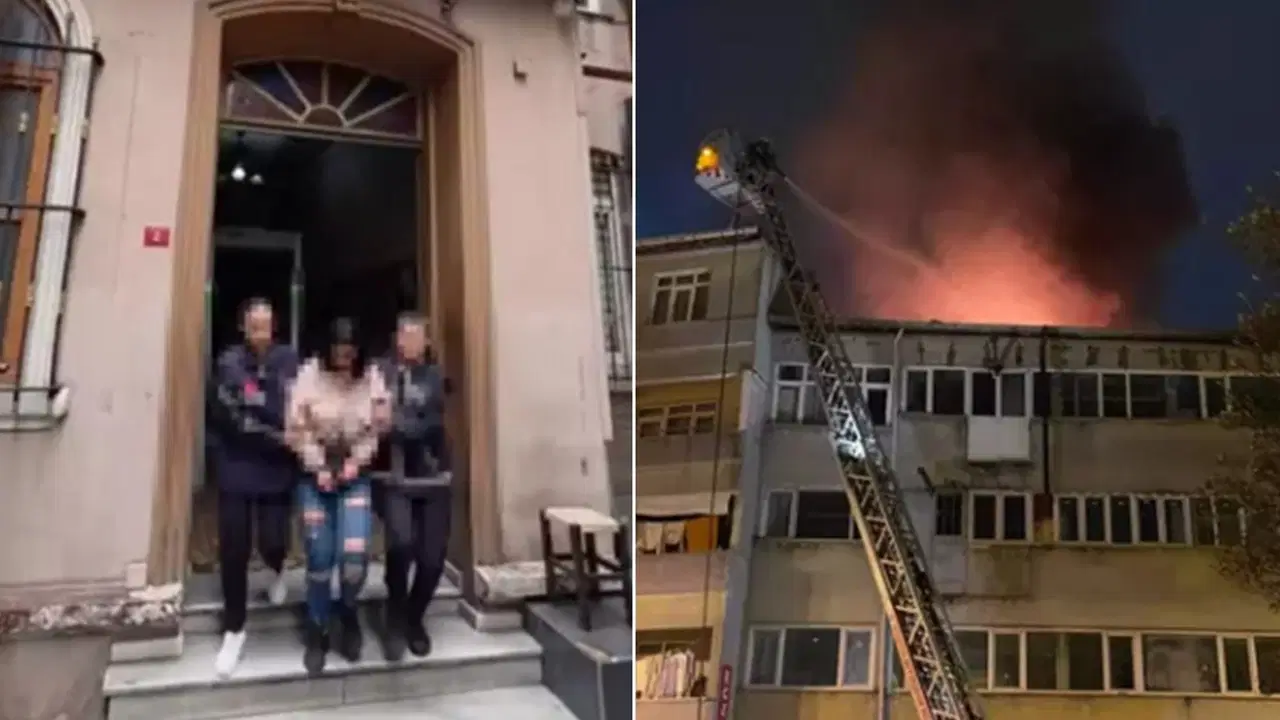 Kundakladığı tespit edildi: Serbest bırakıldı, 'o ben değilim' dedi