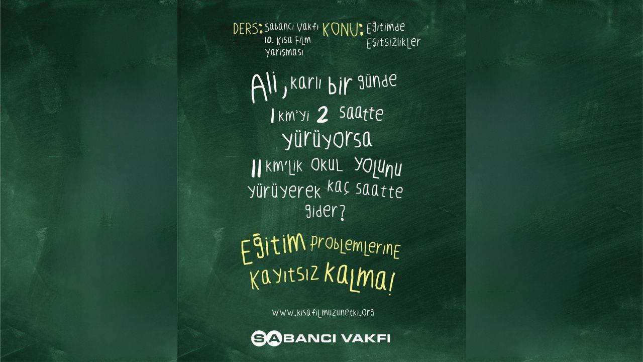 Sabancı Vakfı 10. Kısa Film Yarışması’nın finalistleri belli oldu