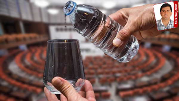 Meclis’e 1.8 milyon pet şişe su: 6 milyon lira suya gitti