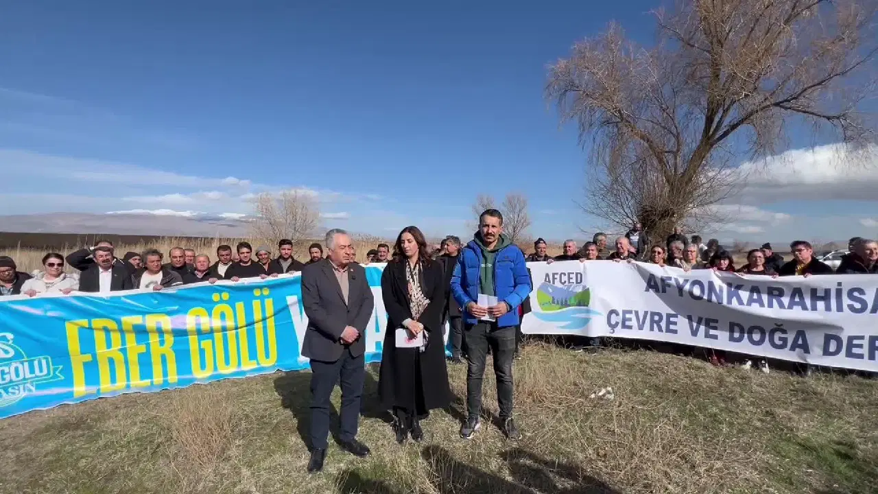 CHP'li Rızvanoğlu'ndan Eber Gölü için çağrı: Artık söz değil, icraat istiyoruz