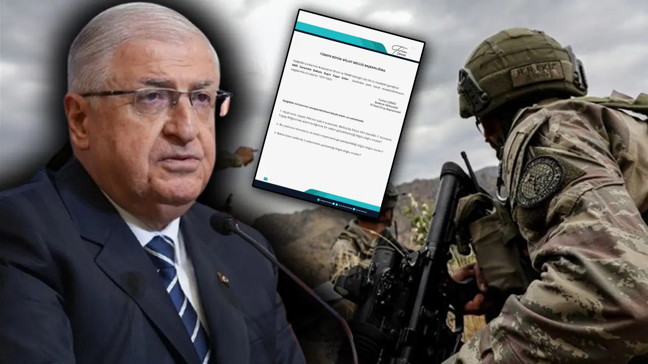 Bakan Güler'e 'PKK' sorusu: 'Metina'da Pençe Kilit bölgesinde askeri birliğimize saldırı gerçekleştirildiği doğru mu?'