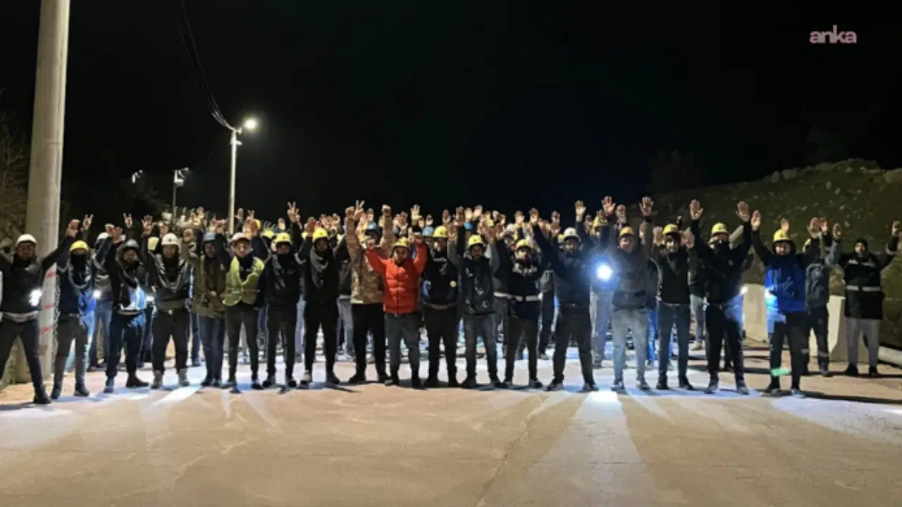 Bağımsız Maden İş Sendikası: 'Polyak Eynez Madencilik işçilerinin ücret ve hakları teminat altına alınsın'