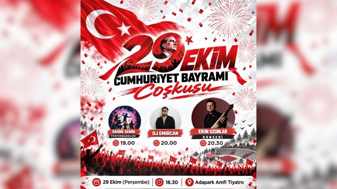 29 Ekim Cumhuriyet Bayramı konser takvimi! 29 Ekim Cumhuriyet Bayramı'nda İstanbul'da hangi ilçede, kimin konseri var?