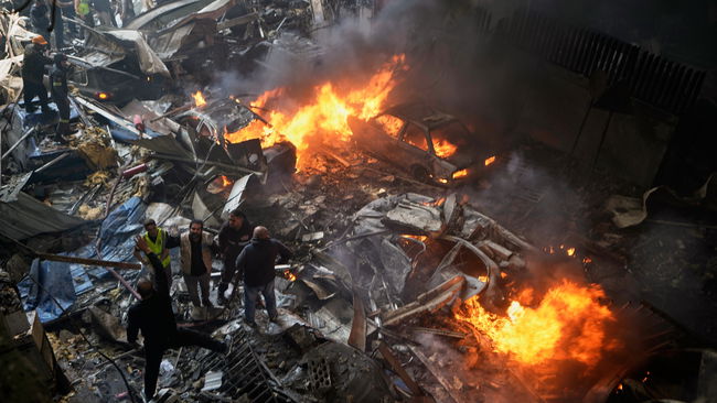 Yüzlerce ölü ve yaralı var...