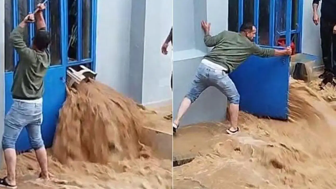 Kastamonu'da şiddetli sağanak: Çay taştı, ev ve işyerlerini su bastı