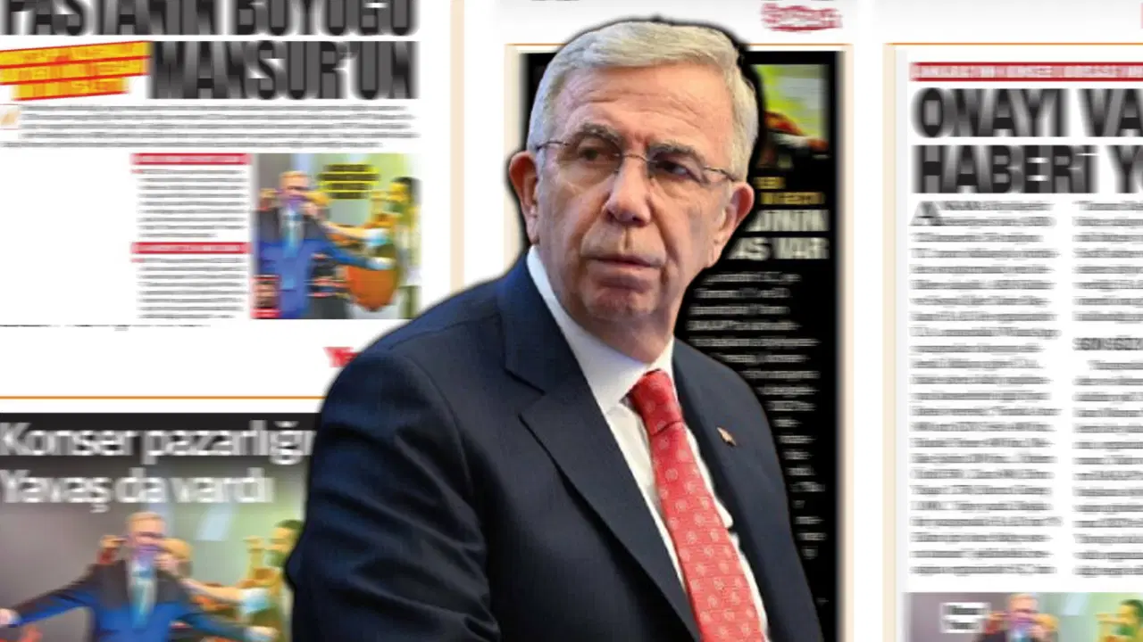 Yandaş gazeteler Mansur Yavaş'ı hedef almıştı: ABB'den o haberler sonrası sert açıklama