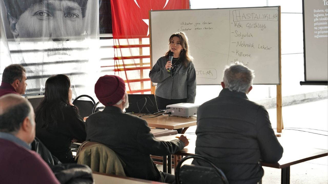 Keçiören’de bilinçli tarımsal üretim için eğitim verildi