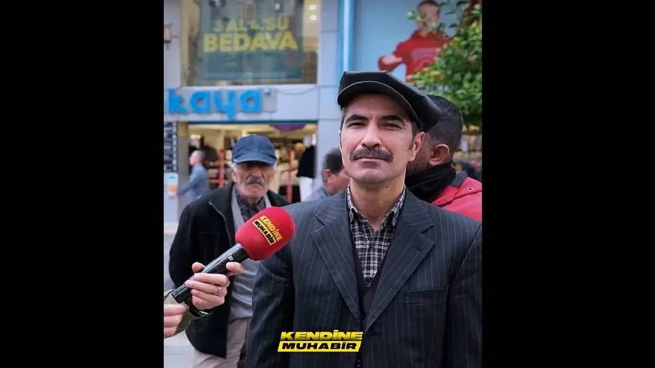 Sokak röportajında mani okuyan yurttaş tutuklandı