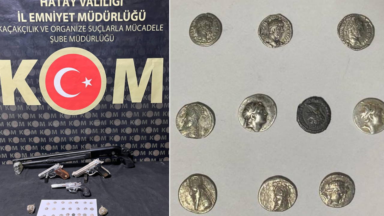 Kargoda yakalandı: Helenistik döneme ait 26 sikke ele geçirildi