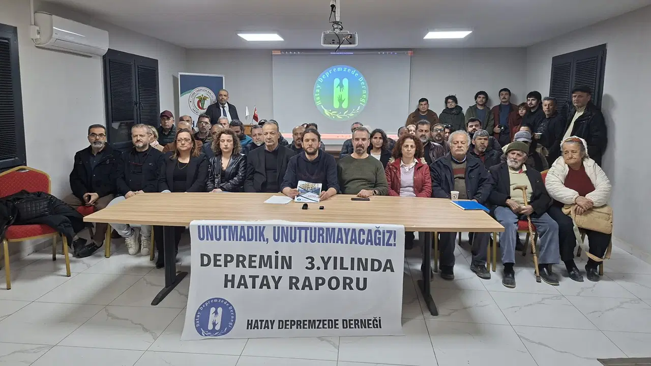 Hatay Depremzede Derneği’nden ‘deprem’ raporu: ‘Bu rapor bir itirazdır, bir hesap sorma çağrısıdır’