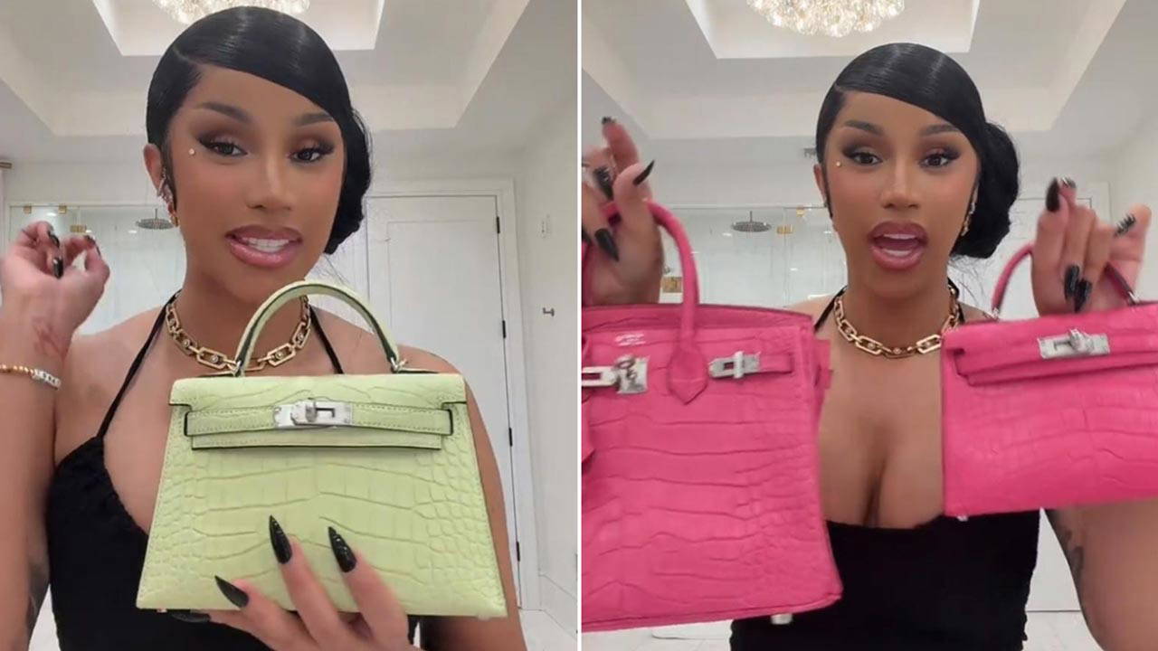 Dünyaca ünlü rapçi Cardi B’den lüks alışveriş: 5 haftada 9 milyon liralık çanta aldı