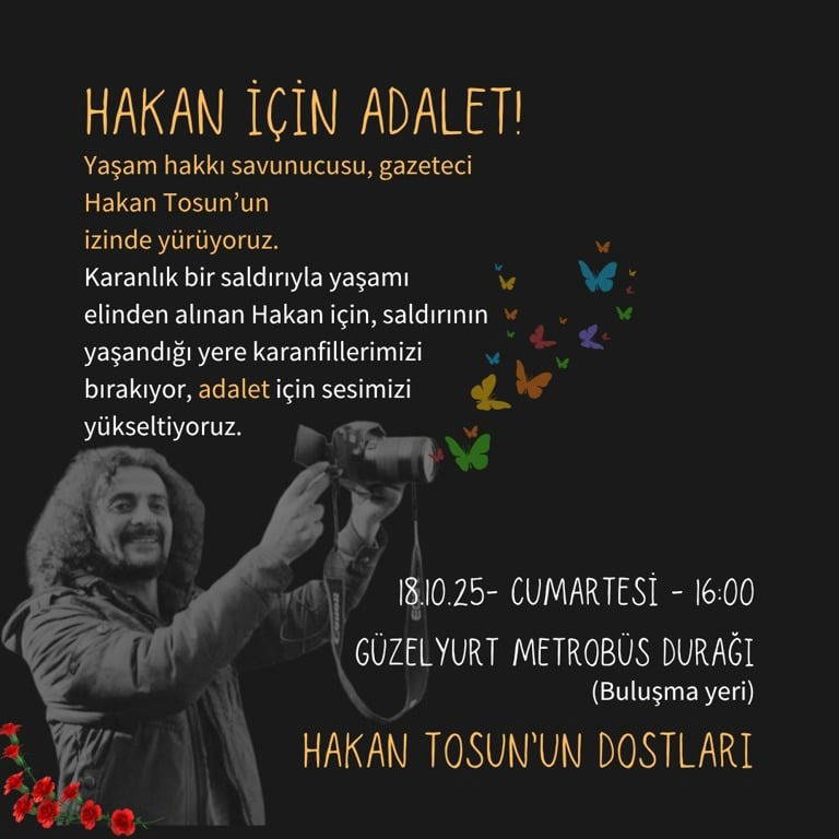 Esenyurt yürüyüşü duyurusu