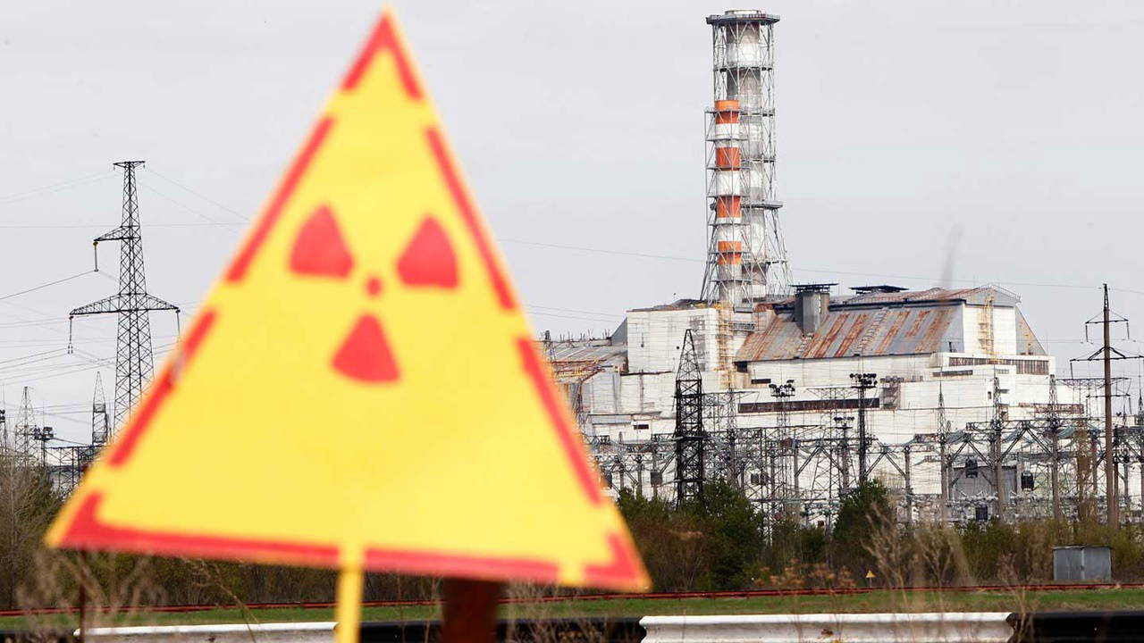 Rus İHA'sının Çernobil yakınlarında nükleer yakıt depolama t