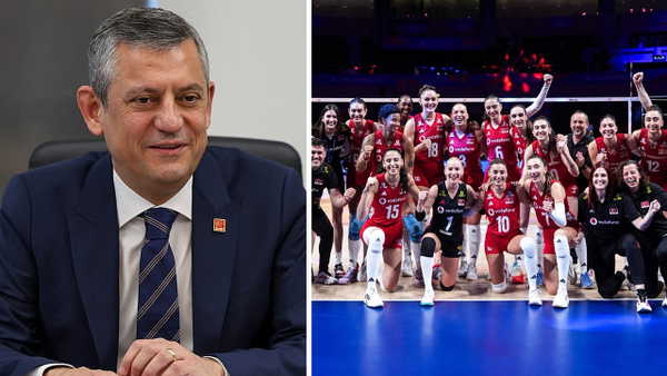 Özgür Özel'den Filenin Sultanları'na tebrik: 'Mücadelenizle gururumuz oldunuz'