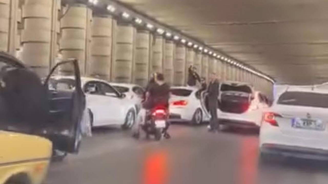 Alt geçitte yolu kapatan sürücüye ceza