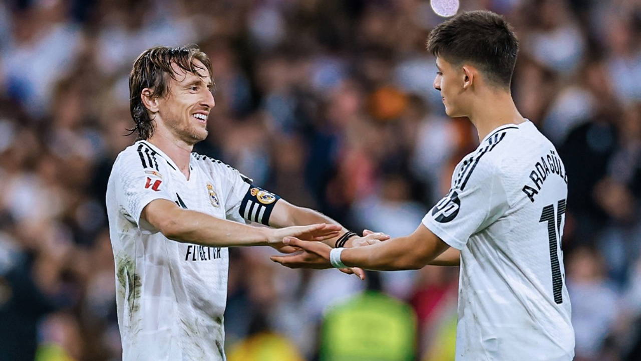 Arda Güler'den Modric'e duygusal veda!