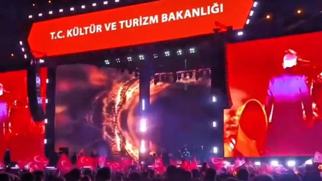Bakanlığın festivalinde hareketli dakikalar...